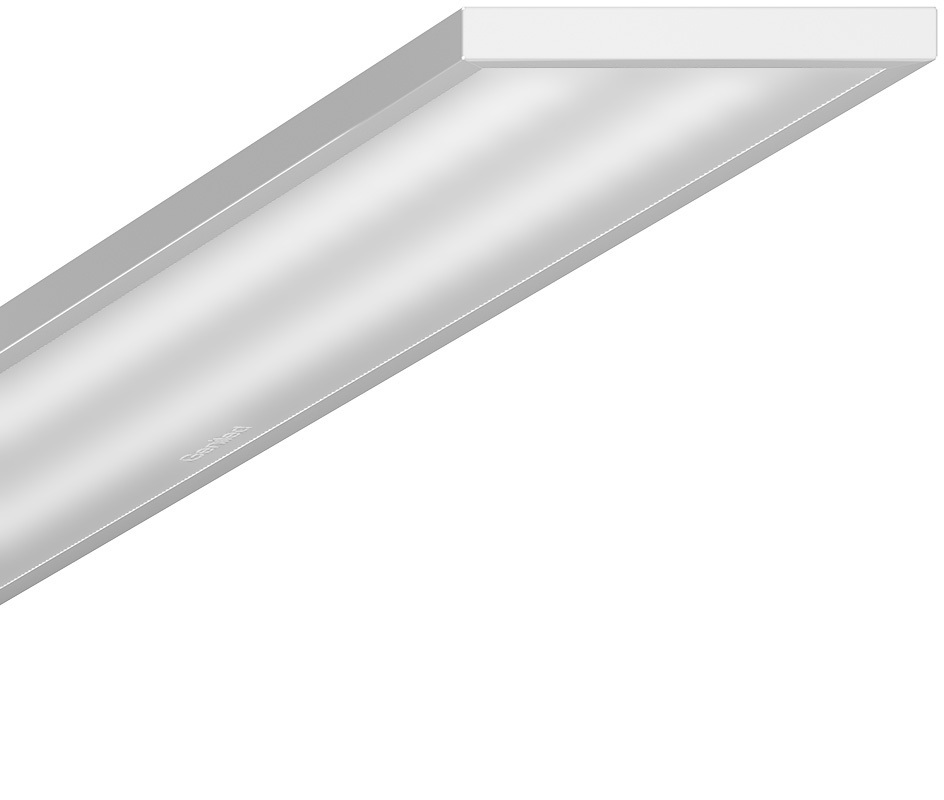 Светодиодный светильник Geniled ЛПО Advanced 1200×180×20 40Вт 5000К Матовое закаленное стекло