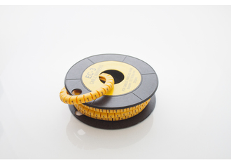 Маркер кабельный трубчатый в рулоне сечение 2,6-4,2  кв.мм (1)