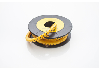 Маркер кабельный трубчатый в рулоне сечение 2,6-4,2  кв.мм (4)