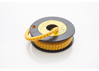 Маркер кабельный трубчатый в рулоне сечение 2,6-4,2  кв.мм (8)