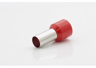 Наконечник штыревой втулочный изолированный сечение 35,0 кв.мм длина 16мм цвет красный (1 пакет/50 ш