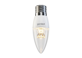 Светодиодная лампа Geniled E27 C37 8Вт 2700К линза