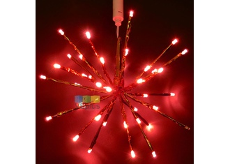 Светодиодные Ёжики-трансформеры, 220 В, постоянное свечение,красный