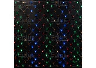 Светодиодный занавес RGB Хамелеон Rich LED1,5*2 м, 220 В, видеоэффекты,белый