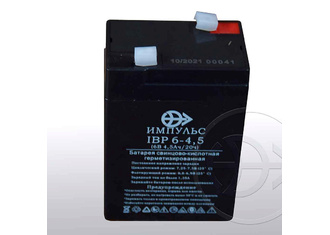 Свинцово кислотный АКБ ВАЗ Импульс IBPS 6-4,5