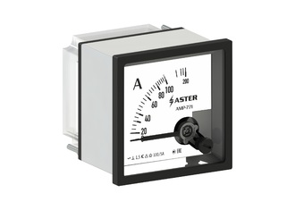 Амперметр AMP-771 100/5А (трансформаторный) класс точности 1,5