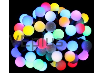 Гирлянда Шарики, 220 В, RGB, автосмена цвета,RGB,черный